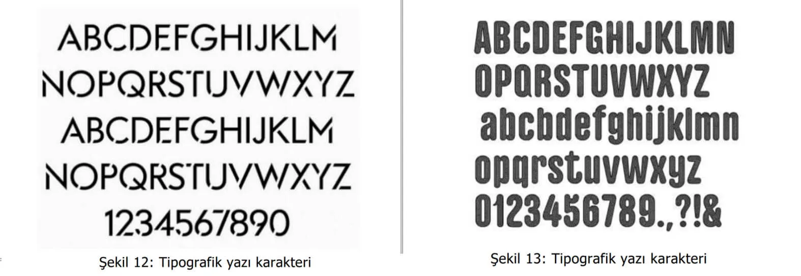 tipografik yazı karakter örnekleri-amasya patent